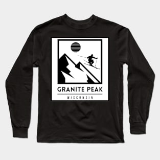 Granite Peak wisconsin usa ski Long Sleeve T-Shirt